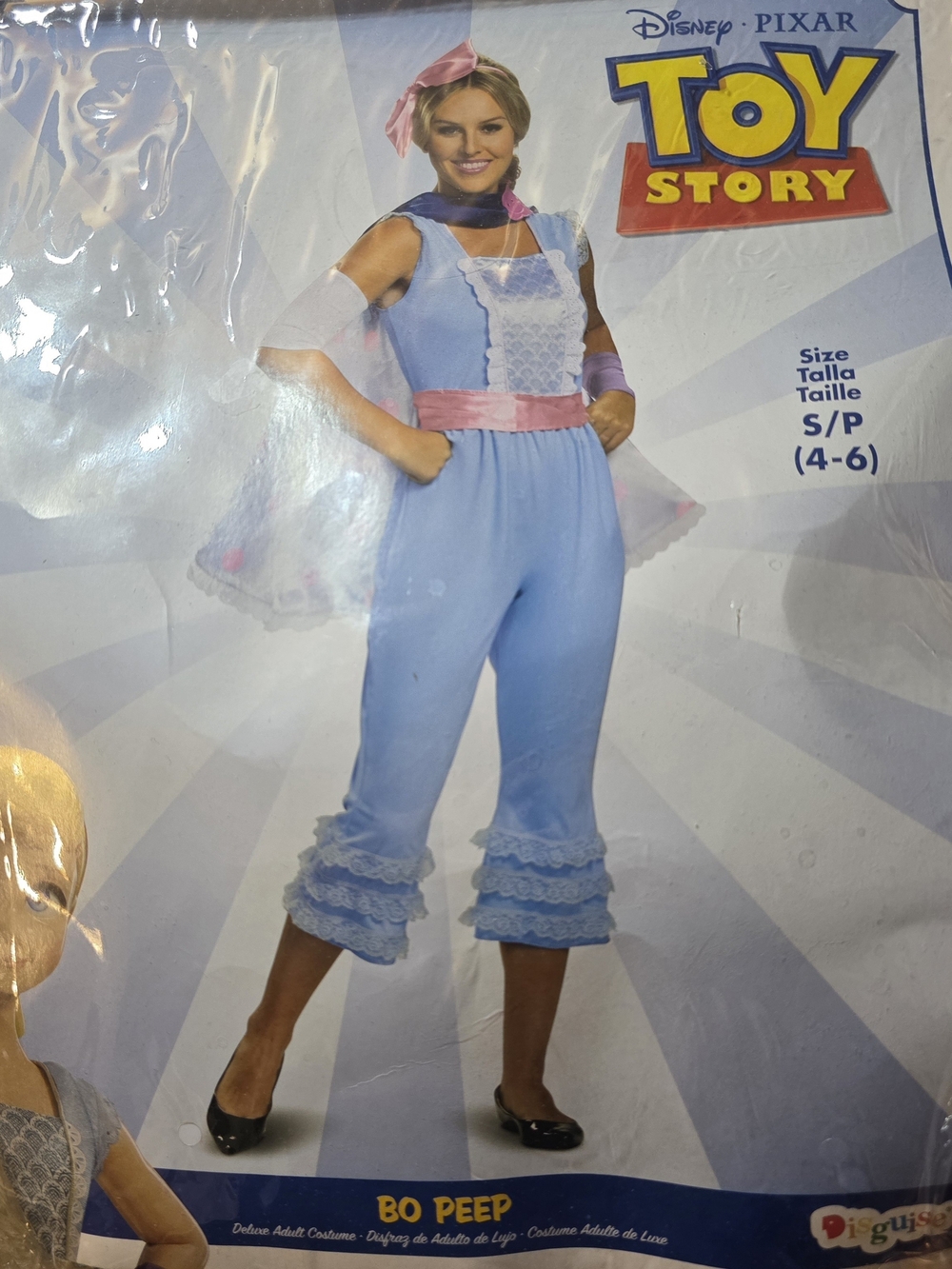 Bo Peep Toy Story Women's Adult Size Small Plus Staff